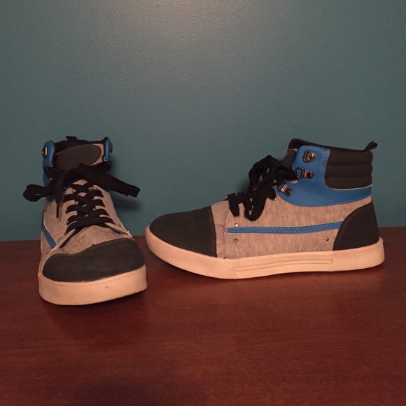Carbon High Top Sneakers