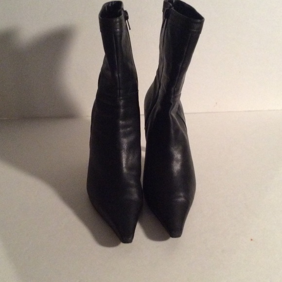 Black nine west boots