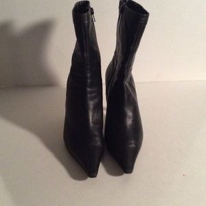 Black nine west boots