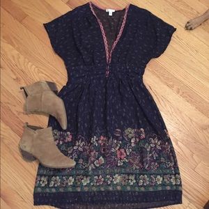 Kimchi Blue Sheer Floral Dress