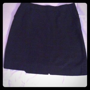Old Navy Black Grid Pattern Pencil Skirt