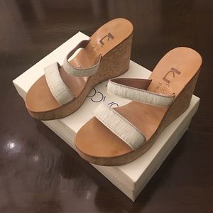 K Jacques St Tropez wedges