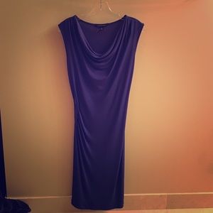 Royal blue Banana Republic fitted dress