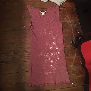 Aeropostale maroon tank top