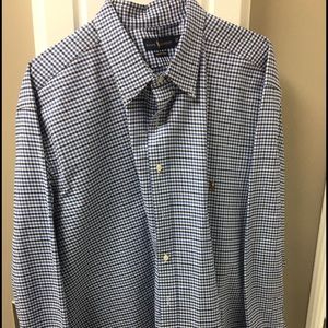 Ralph Lauren Plaid Stretch Oxford Shirt