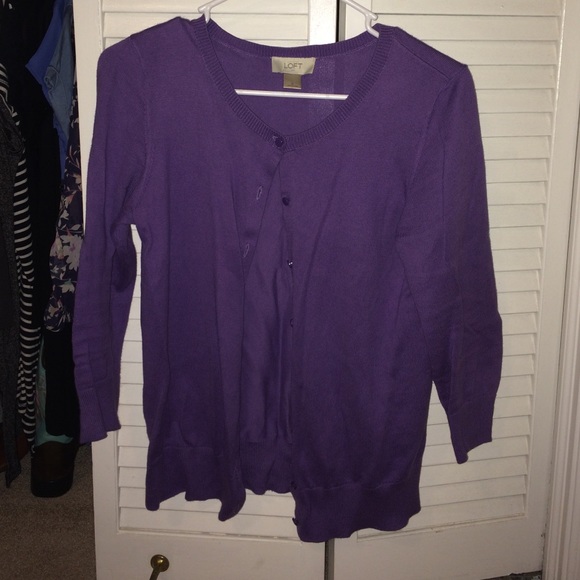 Quarter sleeve cardigan