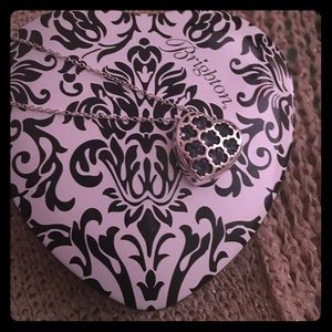 Brighton silver heart necklace