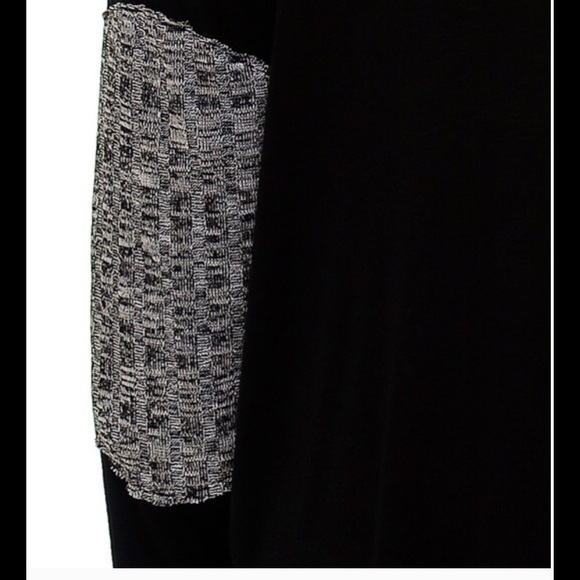 Bellini "plus-Melange Elbow Patch Tee" - Picture 3 of 4