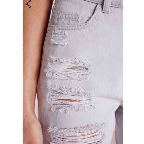 NWT Missguided High Rise Extreme Mom Jeans - Picture 4 of 6