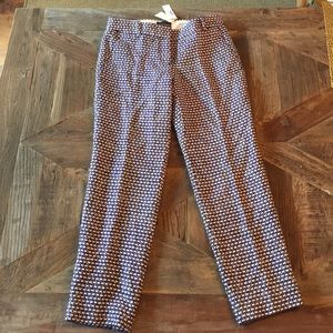 J.Crew tweed cafe capri NWT