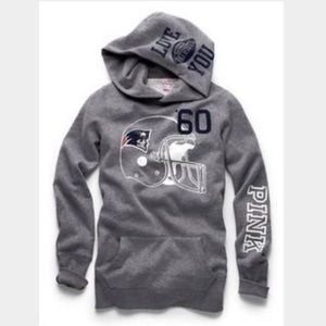 ISO :: VS Pink New England Patriots Hoodie