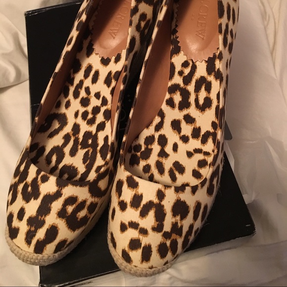 JCrew espadrille wedges