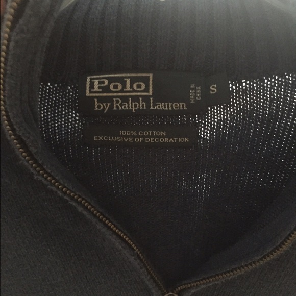 Men's Small Polo Ralph Lauren 1/4 zip sweater - Picture 3 of 3
