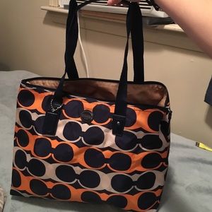 Large coach bag.