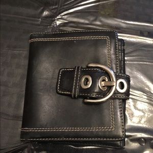 Vintage black wallet