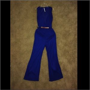 Blue onesie Women Size Small