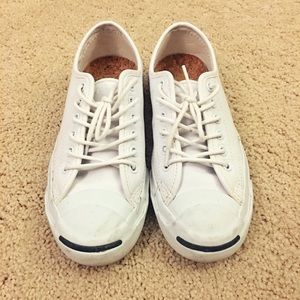 Converse Jack Purcell Tumbled Leather Low Top