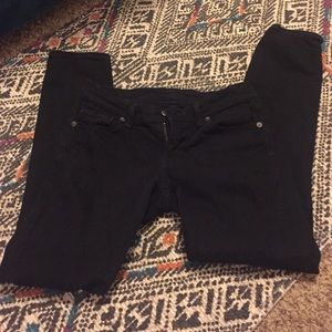 Black Citizen of Humanity cropped skinnier