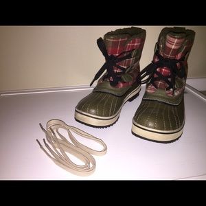 Sorel Tivoli Plaid Boot - women's US 7