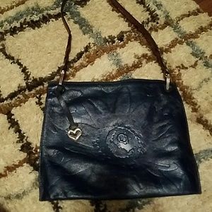 Navy Brighton purse