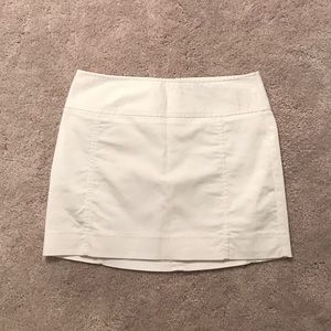 White skirt