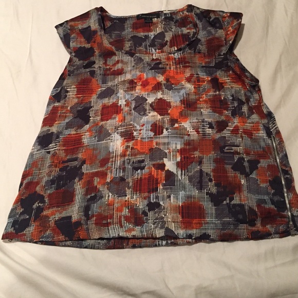 Crop tank blouse