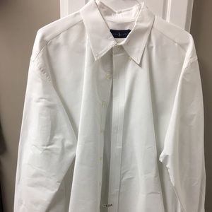 Ralph Lauren White solid Oxford