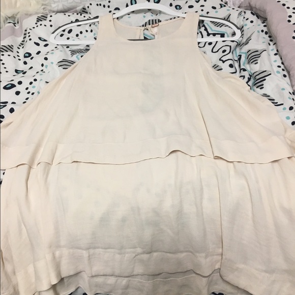 Cream FP Layered Tank Top
