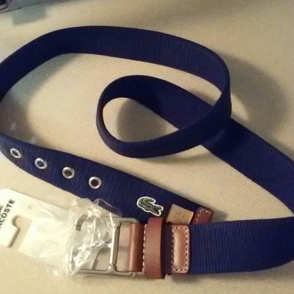 Lacoste Accessories - New Lacoste belt size 38