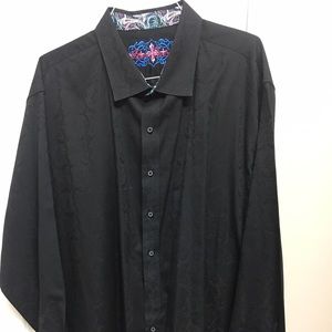 Robert Graham Black Salisbury Sport Shirt