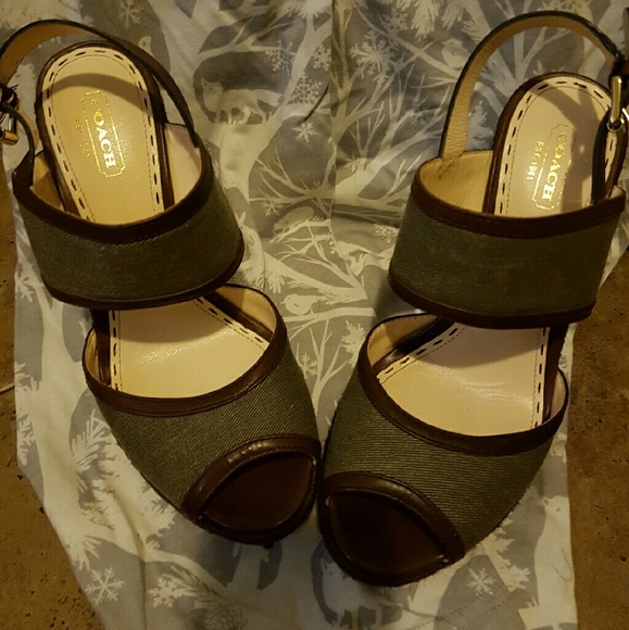 Coach high heels