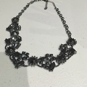 Dark grey choker