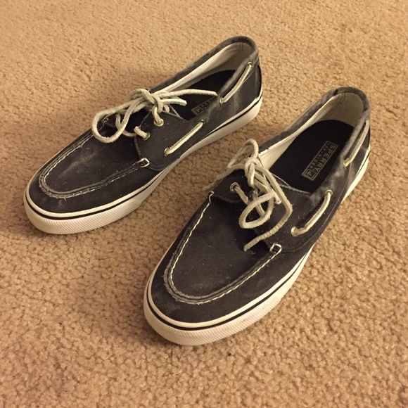 Black Sperry Top Siders