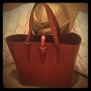 Lucky Brand Leather tote