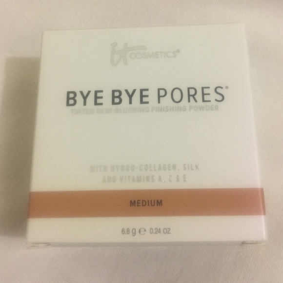 Tinted skin-blurring finishing powder medium & tan