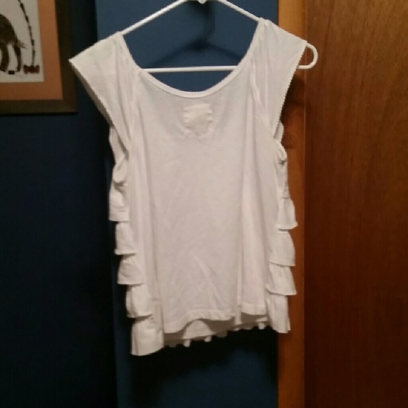 Hollister off white tank blouse - Picture 3 of 4