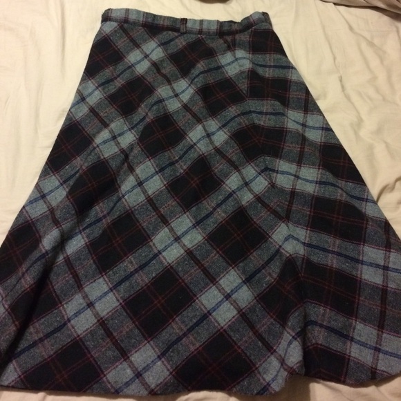 Vintage Plaid skirt