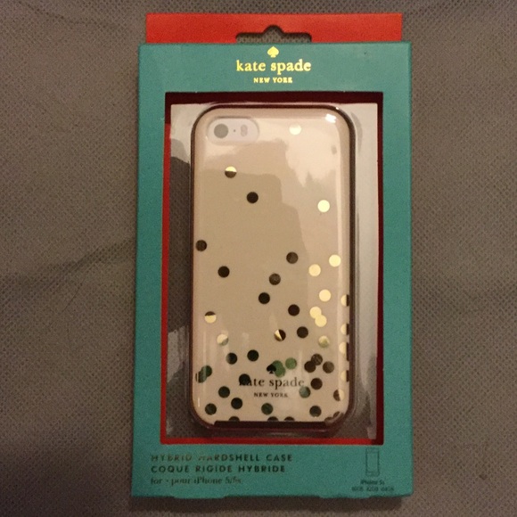 Kate Spade NWT Hybrid Hardshell iPhone 5/5s Case