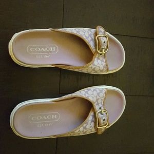 Coach sandals