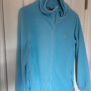 Adidas baby blue fleece