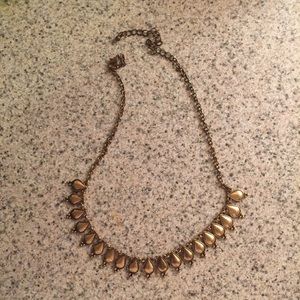 Simple bronze necklace