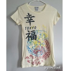 Lucky Brand Tokyo print tee