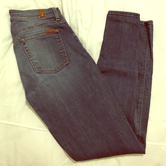 7 For all mankind skinny jeans