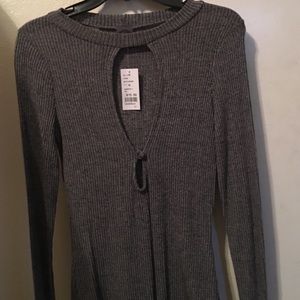 One piece long sleeve shirt