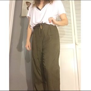 Sateen pants