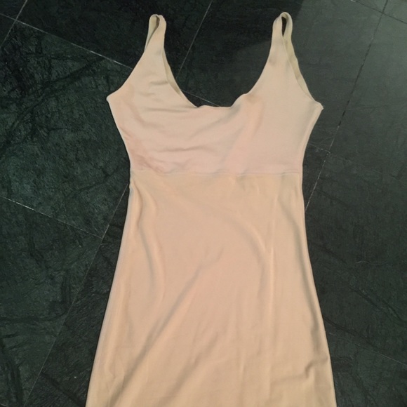 Champaigne Spanx slip M, high waist