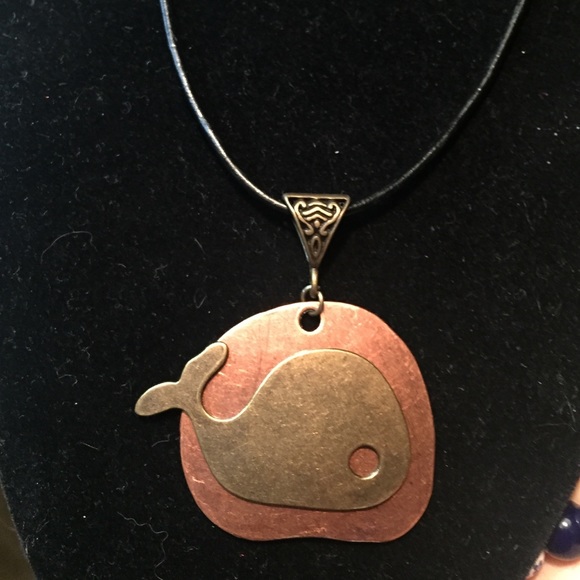 Whale necklace