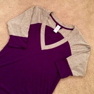 🆕 Zumba V-Neck Football-Style Workout Top