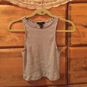 Stripped cropped top