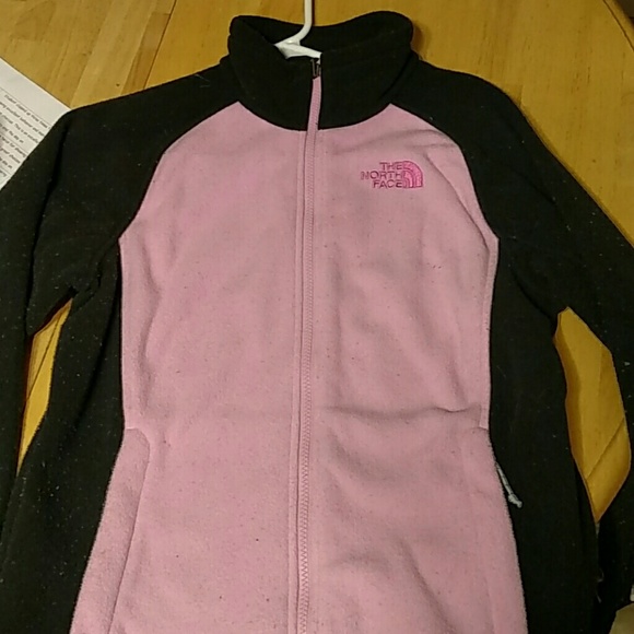 North Face/Pink and Black